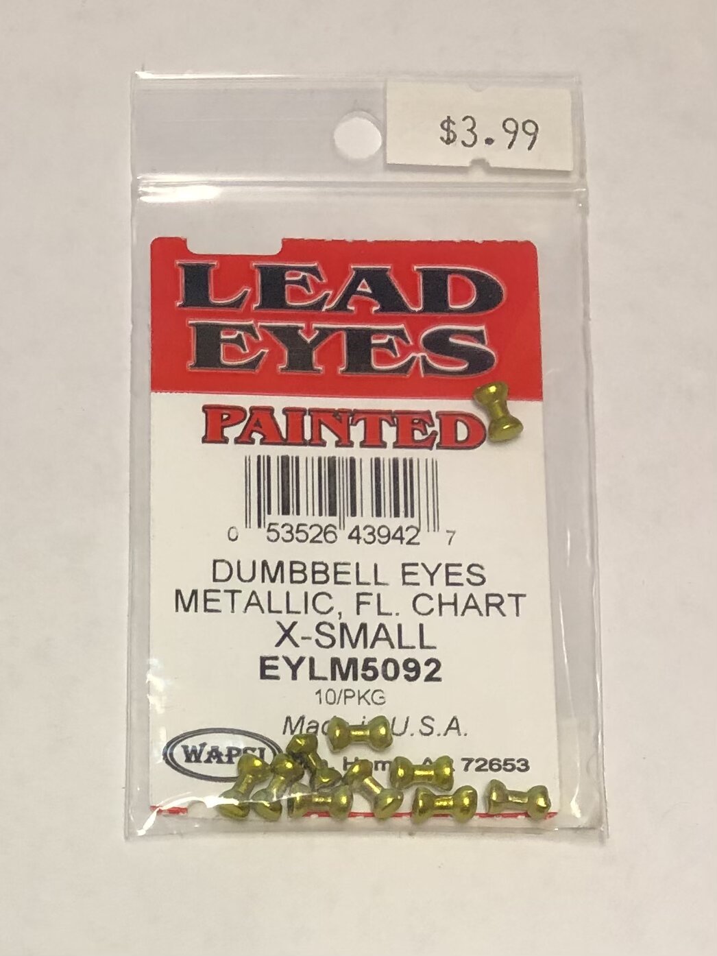 Painted Lead Eyes
